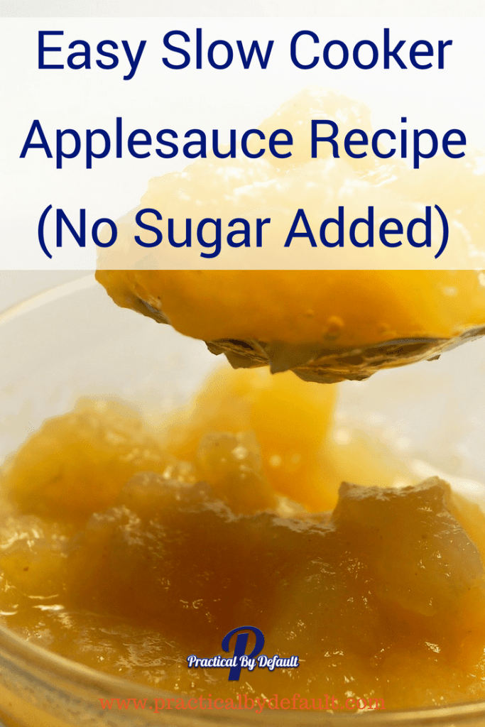 Easy Sugar Free Slow Cooker Applesauce Recipe Perfect recipe for getting kids in the kitchen! 