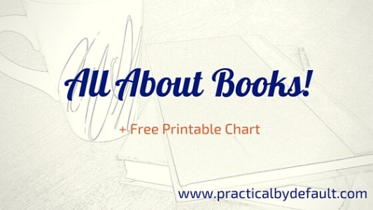 All About Books+Free Reading Chart