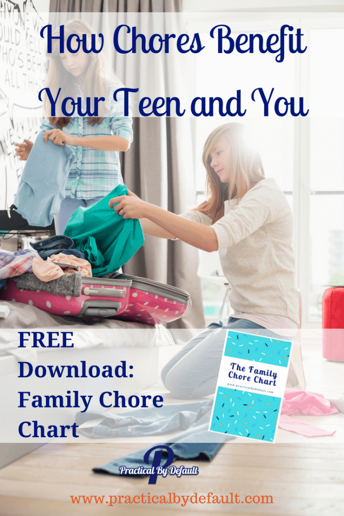 How Chores Benefit Your Teen and You