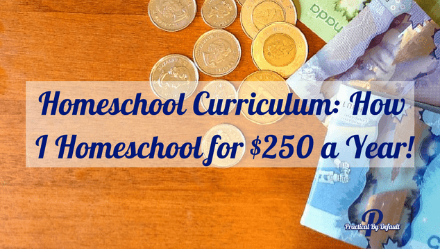 Homeschool Curriculum: How I Homeschool for $250 a Year!
