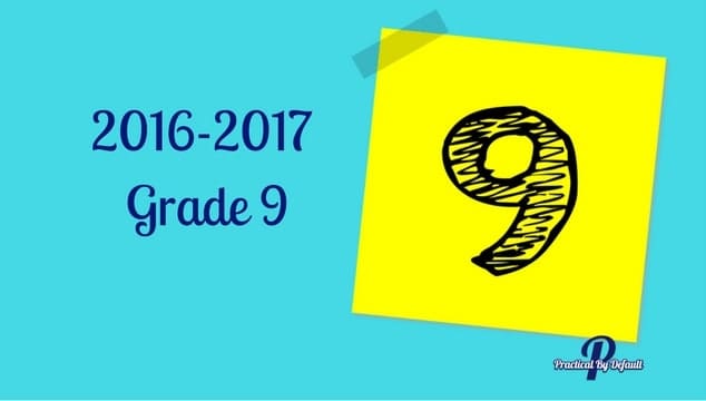 2016-2017 Grade 9
