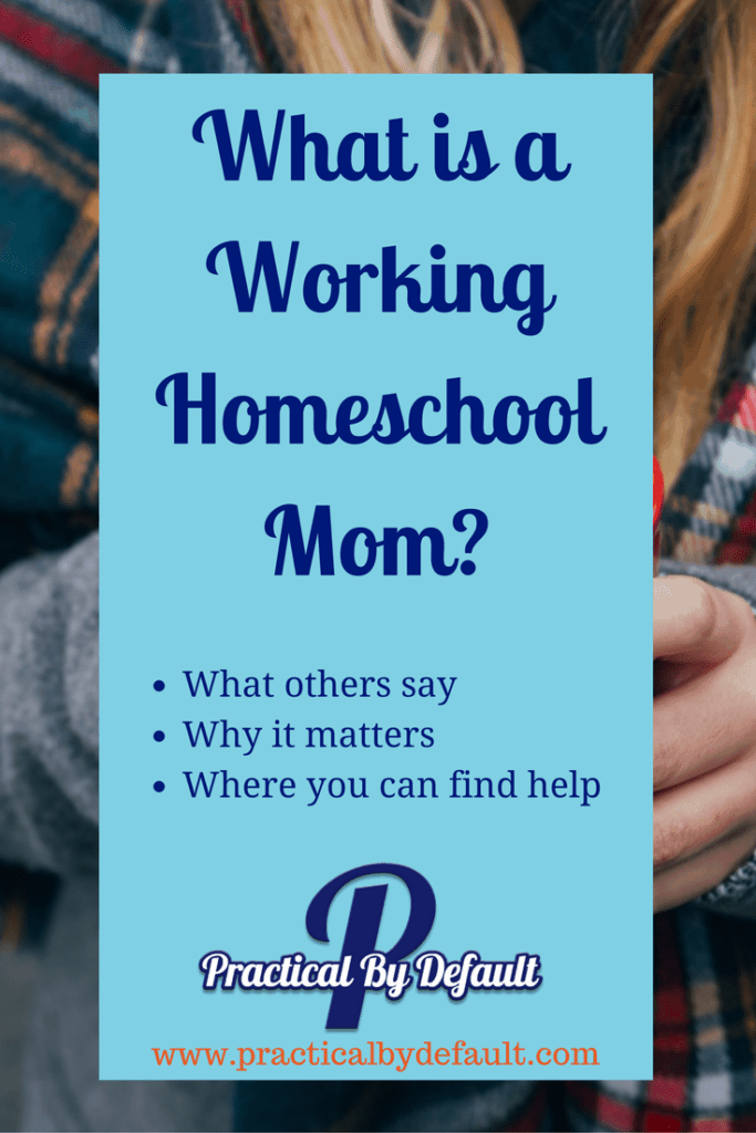 Are you a working homeschool mom? Should it even matter? Where can you find support, encouragement and inspiration.