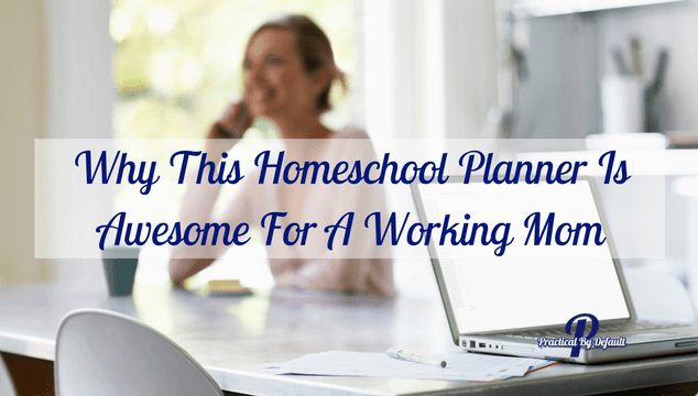 Why This Homeschool Planner Is Awesome For A Working Mom