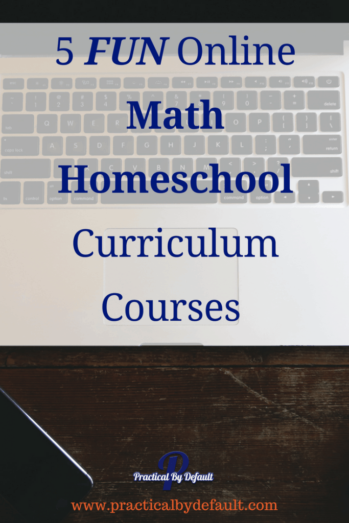 5 FUN Online Math Homeschool Curriculum Courses 