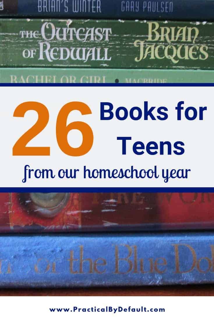 Are you struggling to find books for your teens to read? My children have a few favorite books to share with you from our homeschool year. 