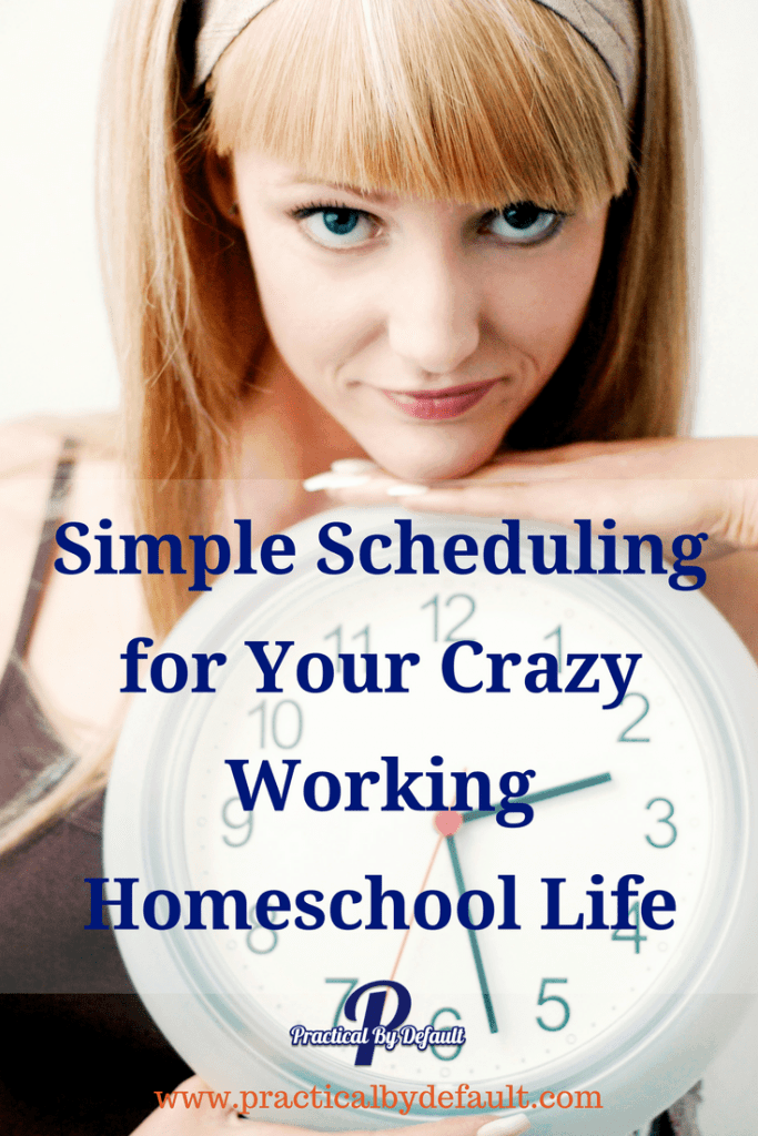 Are you a working homeschool mom trying to figure out where everything fits? Sharing a simple schedule to help you design a plan for you and your life!