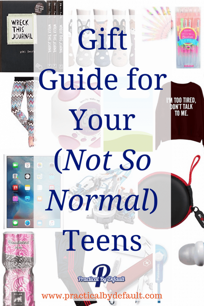 Do you have trouble picking out gifts for your teen? Me too. My two are not your typical teens. Sharing a few gift ideas perfect for the not so normal teen.