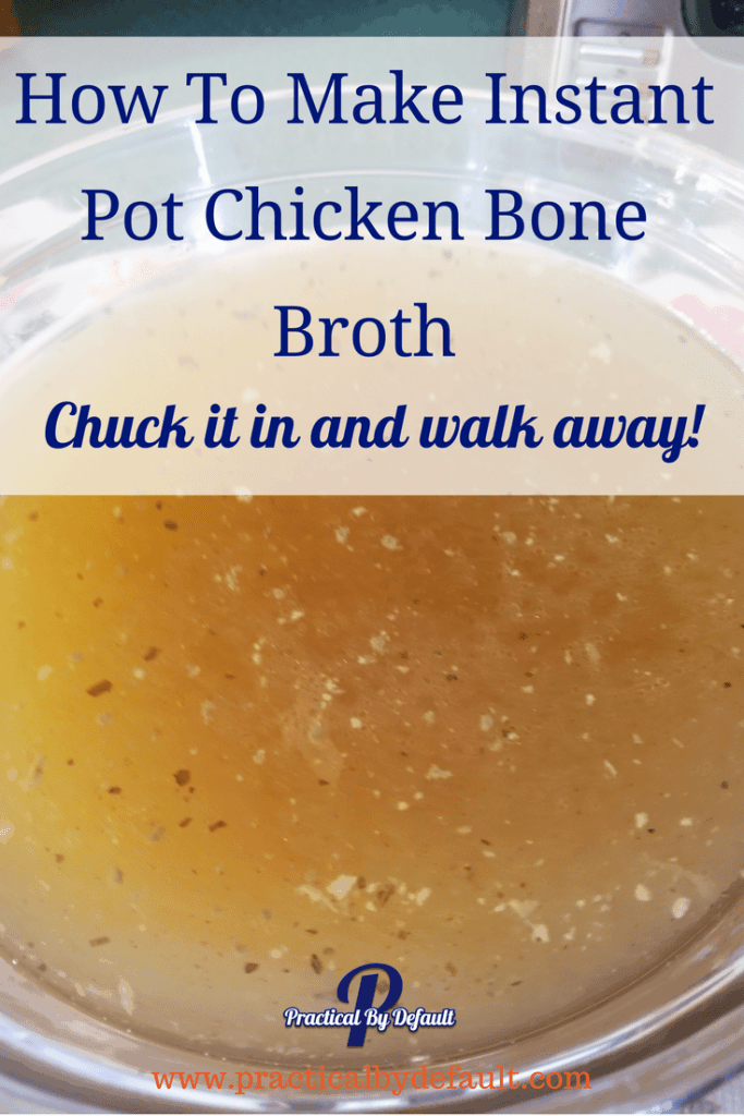 The perfect Chicken Bone Broth Recipe for the Busy Working Mom. Set it and walk away, easy and simple saving time and money. Make it today!