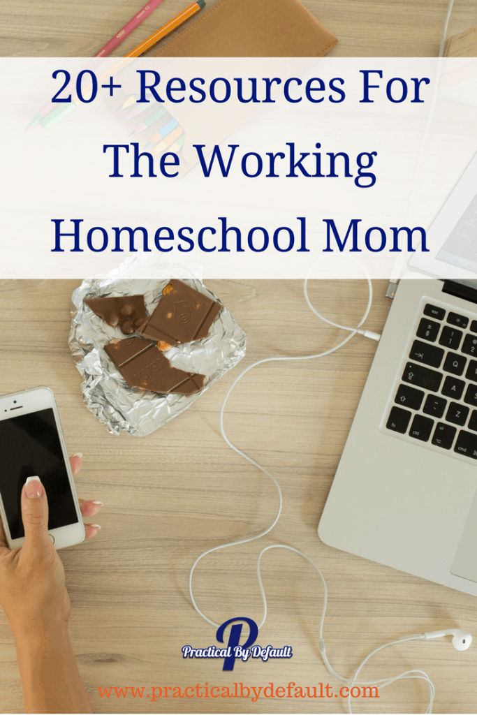 20+ Resources For The Working Homeschool Mom