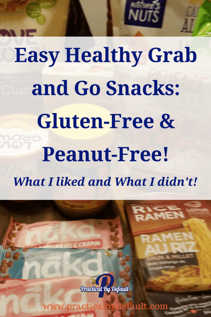 Are you looking for quick, easy, healthy snacks for on the go? Im sharing what I'm eating for glutenfree, #peanutfree snacks! 