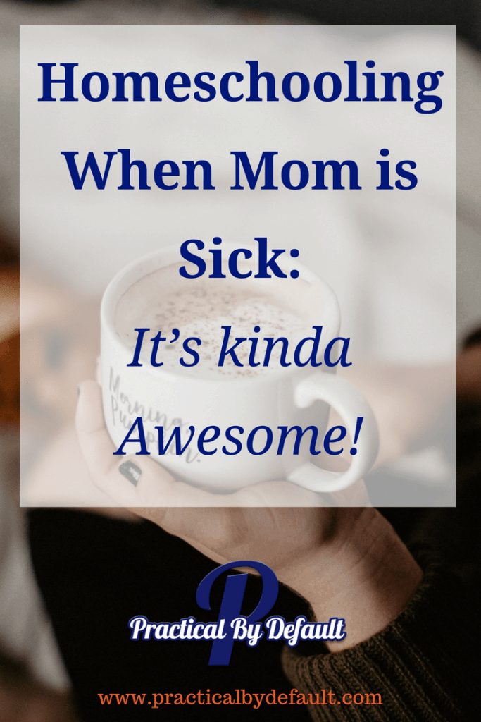 Even mom gets sick sometimes. That doesn't mean that homeschooling has to be a drag. You can make #homeschool FUN!