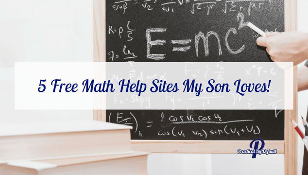 Free Math Help Sites My Son Loves!