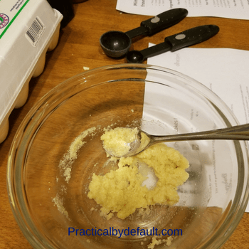 Homeschool cooking lessons: Mini cheesecake, gluten free! 