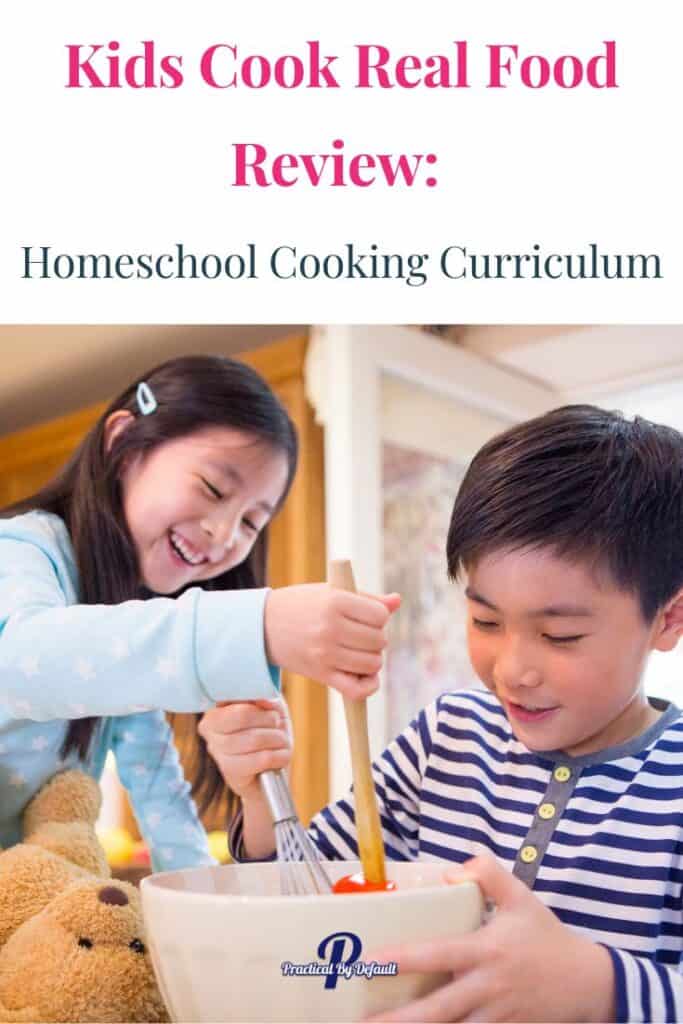 two children cooking in the kitchen stirring something in a bowl