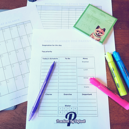 Surprising Reasons I Now Love a Printable Homeschool Planner My favorite sheets