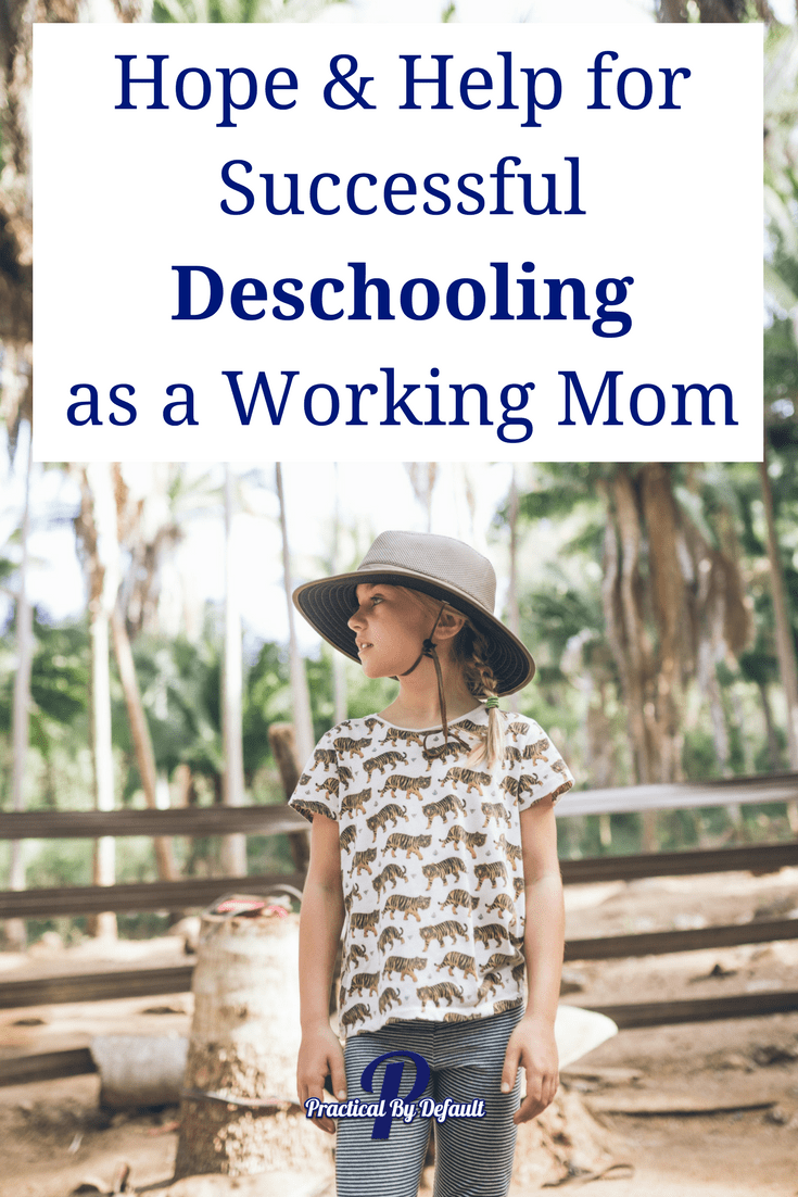 One of the first things that many moms are told when they pull a child out of public school is to deschool. What is deschooling? How does it work? Find out.