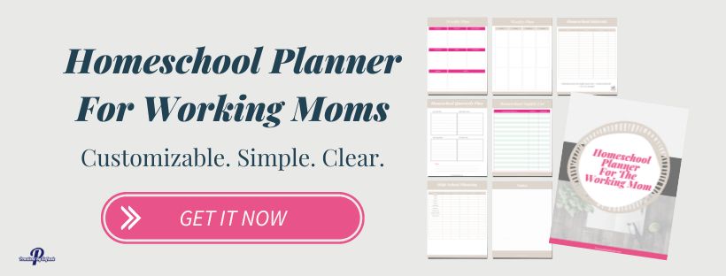 Printable Homeschool Planner Ad