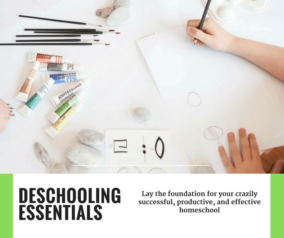 Deschooling Essentials - Facebook 1