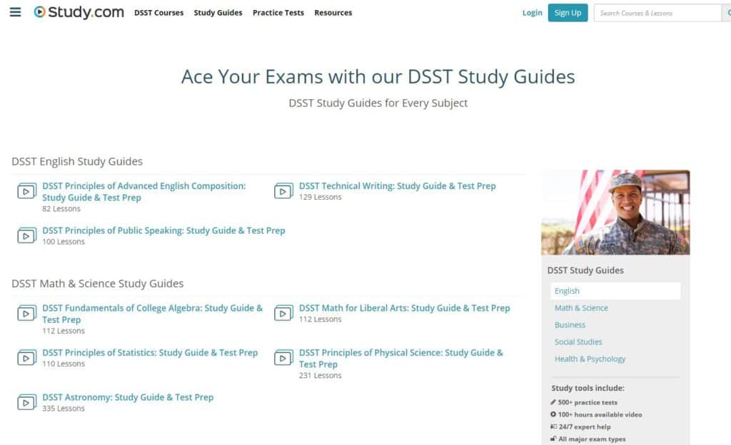 Did you know your child can earn college credits with DSST Exams