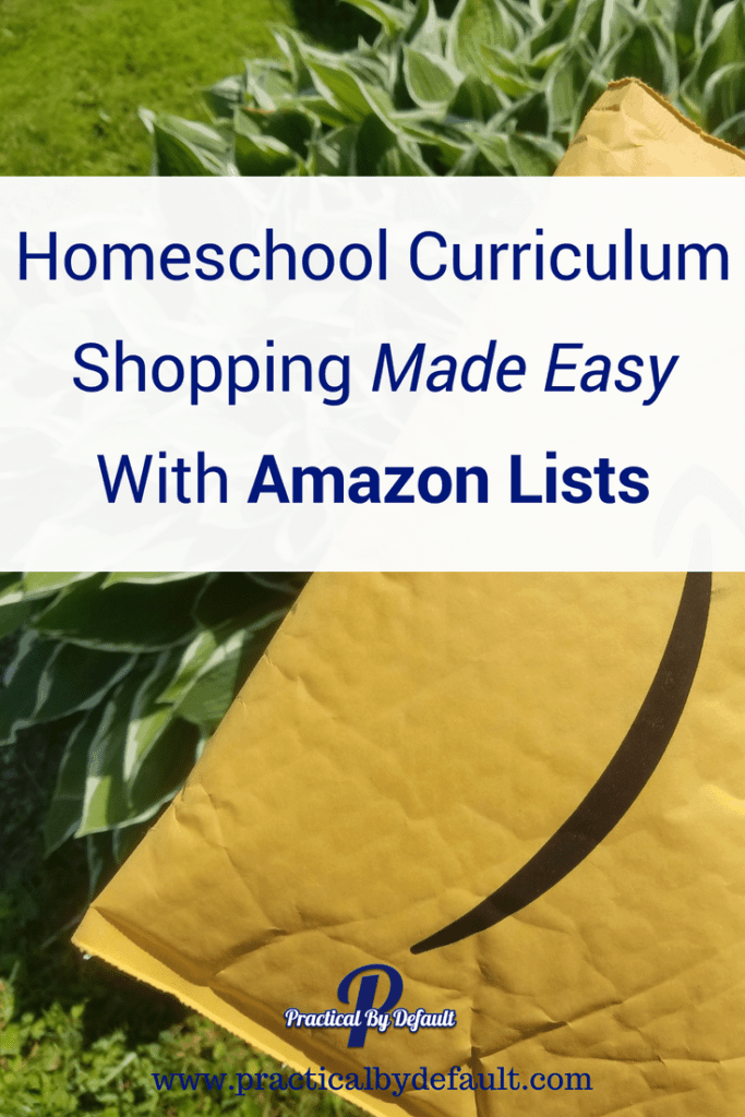 Homeschool Curriculum Shopping Made Easy With Amazon Lists #amazon