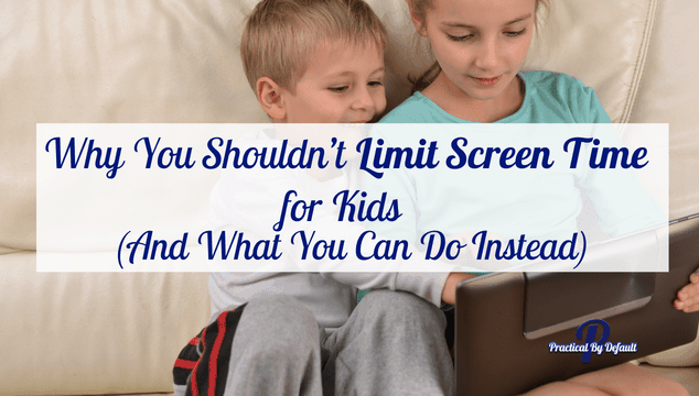 hould we limit screen time for our kids or not? As concerned parents, we want what is best for our kids. I’ve invited Beth, a working homeschool mom of 5, to share her solution to the screen time battle, check out what she does instead! You’ll love it!
