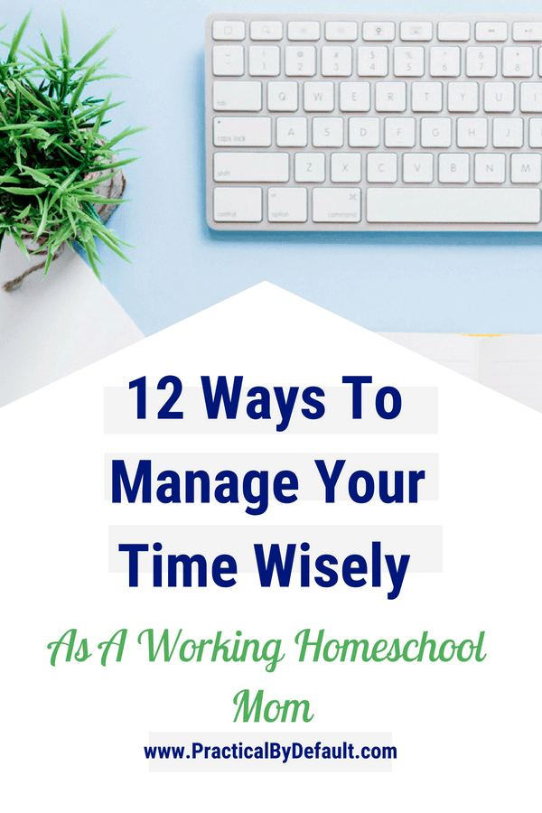 Time management tips for working moms