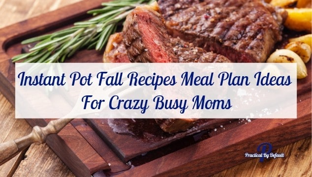 18 Fall Instant Pot Recipes Meal Plan Ideas For Crazy Busy Moms