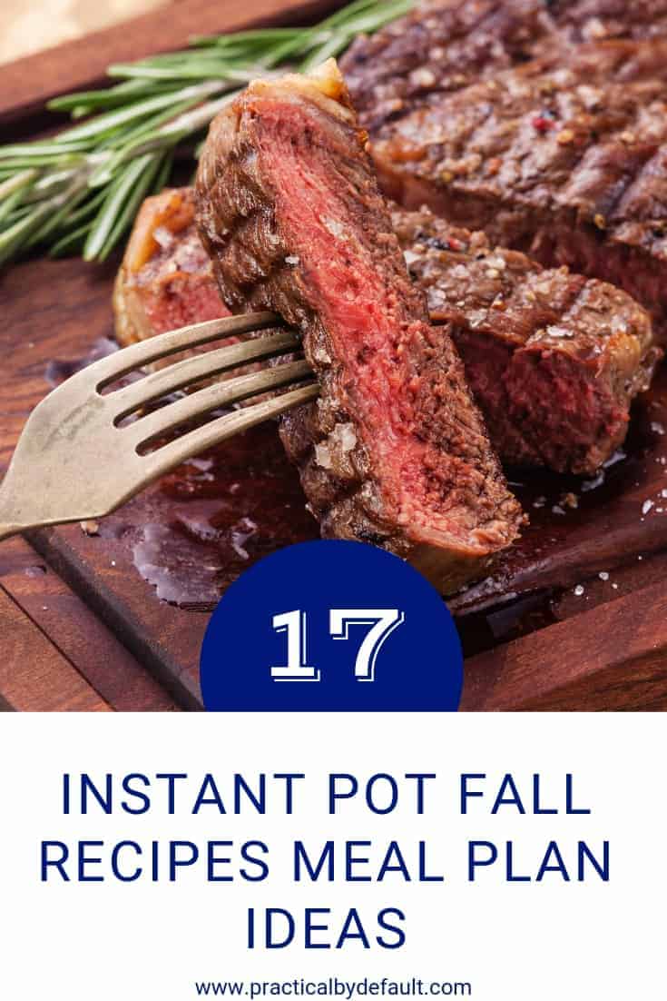 17 Instant Pot Fall Recipes Meal Plan Ideas For Crazy Busy Moms
