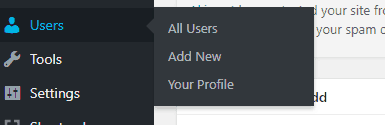 Add new user