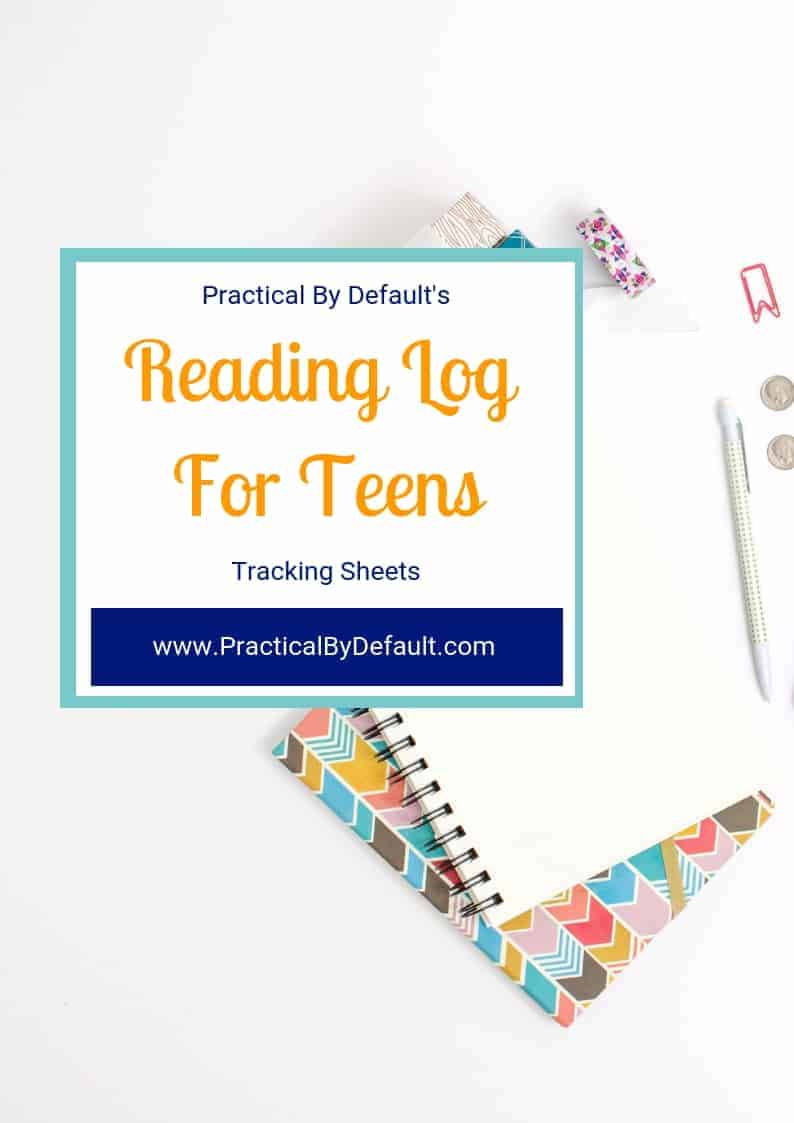 Reading Log For Teens