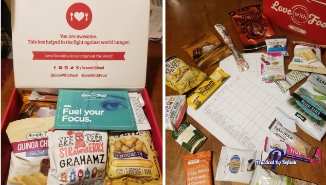 Love With Food by SnackNation August 2021 Subscription Box Review & Coupon  Code - 2 Little Rosebuds