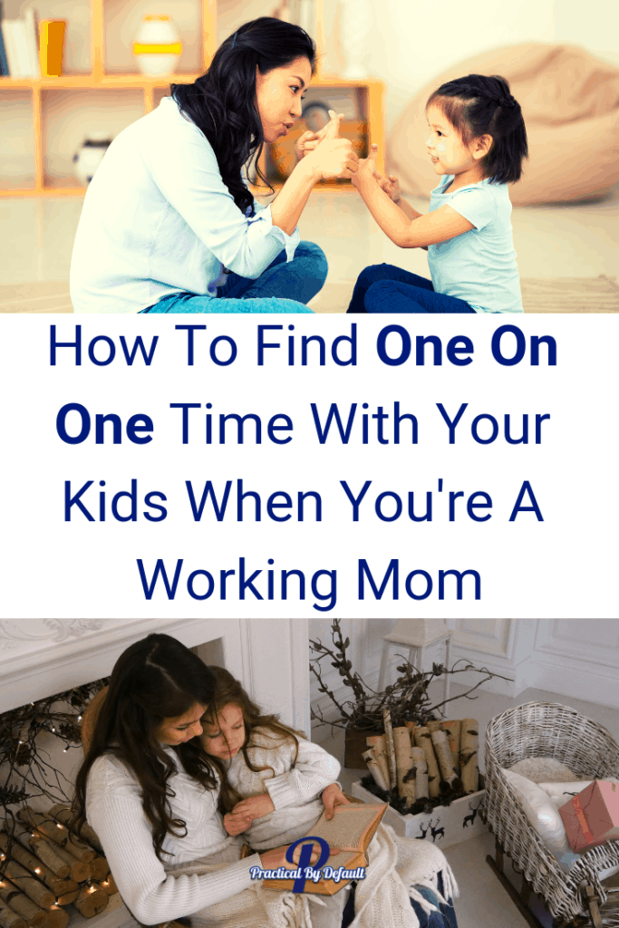 Connecting with your kids when you are a working mom