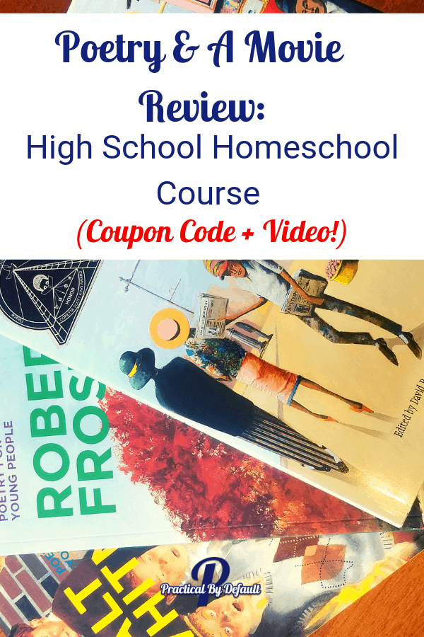 Teaching poetry in high school can be as easy as having the right tools to help you get the job done! Check out this online high school homeschool course Poetry & A Movie.  