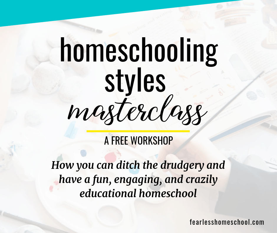 Homeschool styles masterclass image