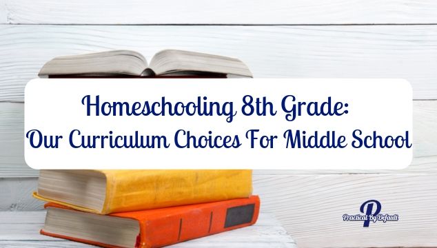 8th grade homeschool curriculum picks