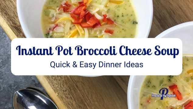 instant pot broccoli soup