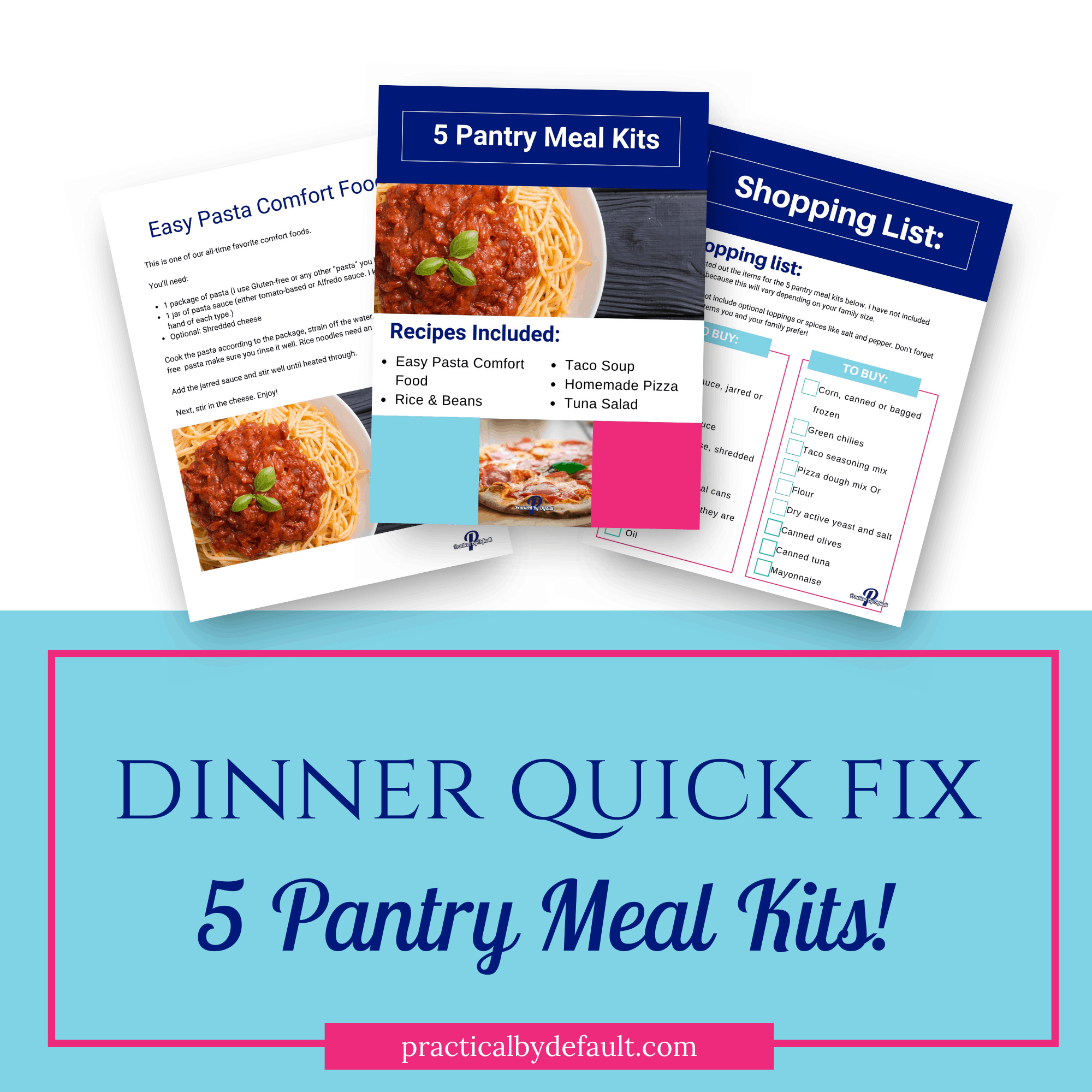 5 Pantry Meal Kits IG 