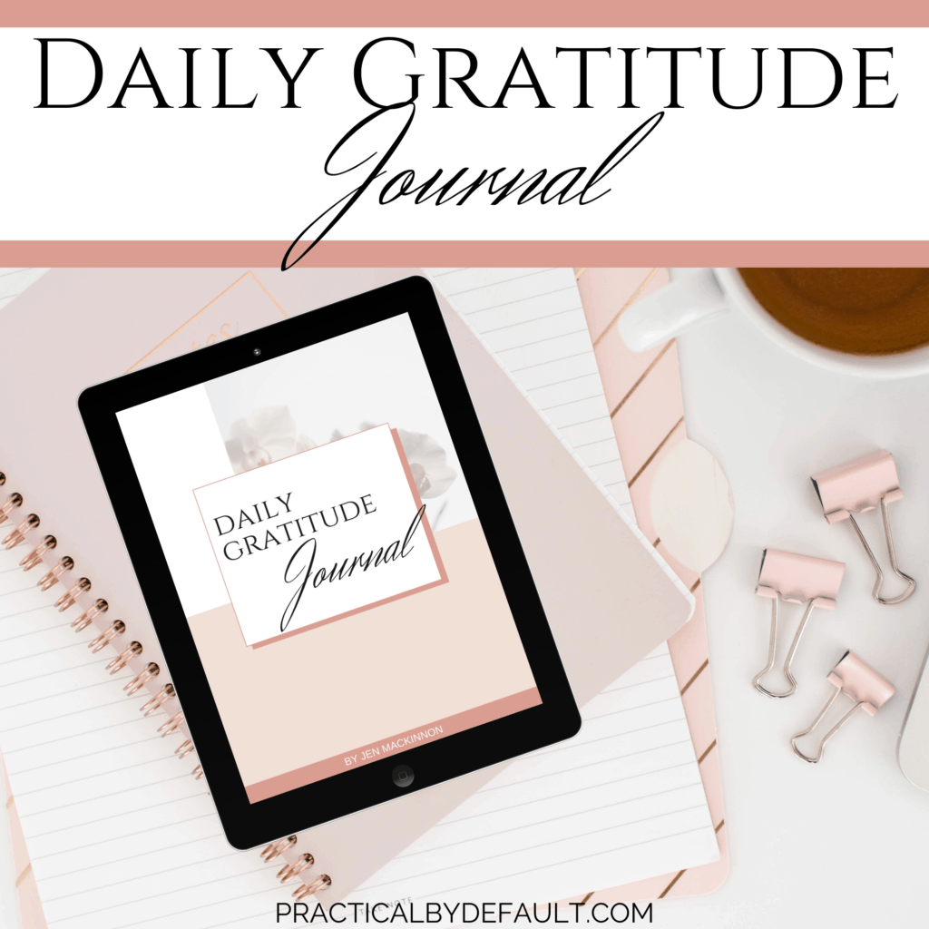 daily gratitude journal