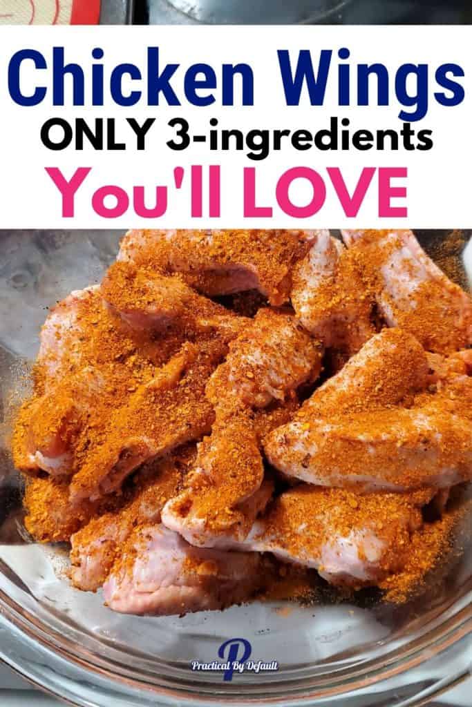 Chicken wings 3 ingredient
