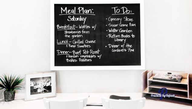 simple meal planning for busy working homeschool moms