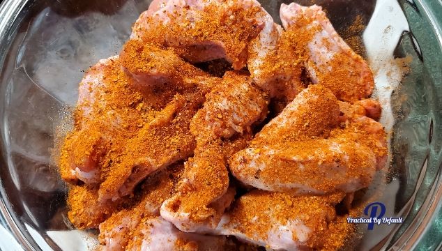 spiced chicken wings