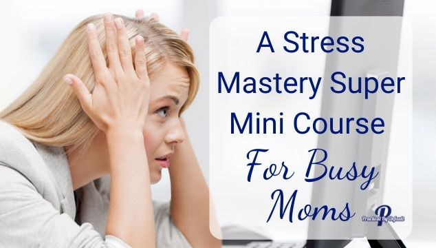 A Stress Mastery Super Mini Course For Busy Moms