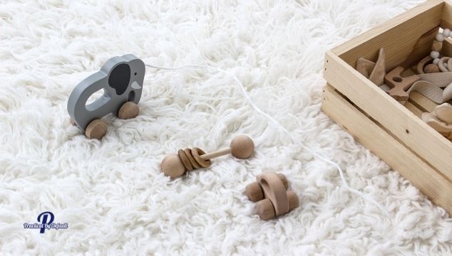Wooden blocks for kids to play with