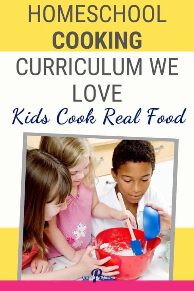 Kids cook with kids cook real food program