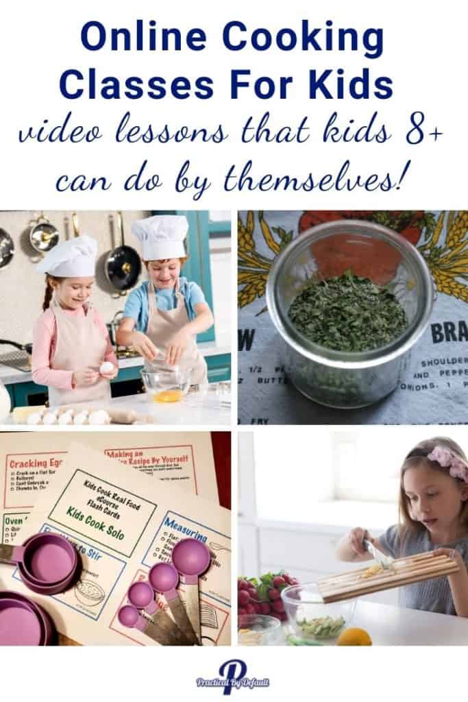 online cooking classes for kids ages 8+ Kids Cook Solo Program
