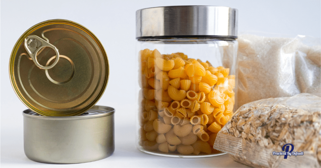 Jars for Food Cabinet Organization Ideas