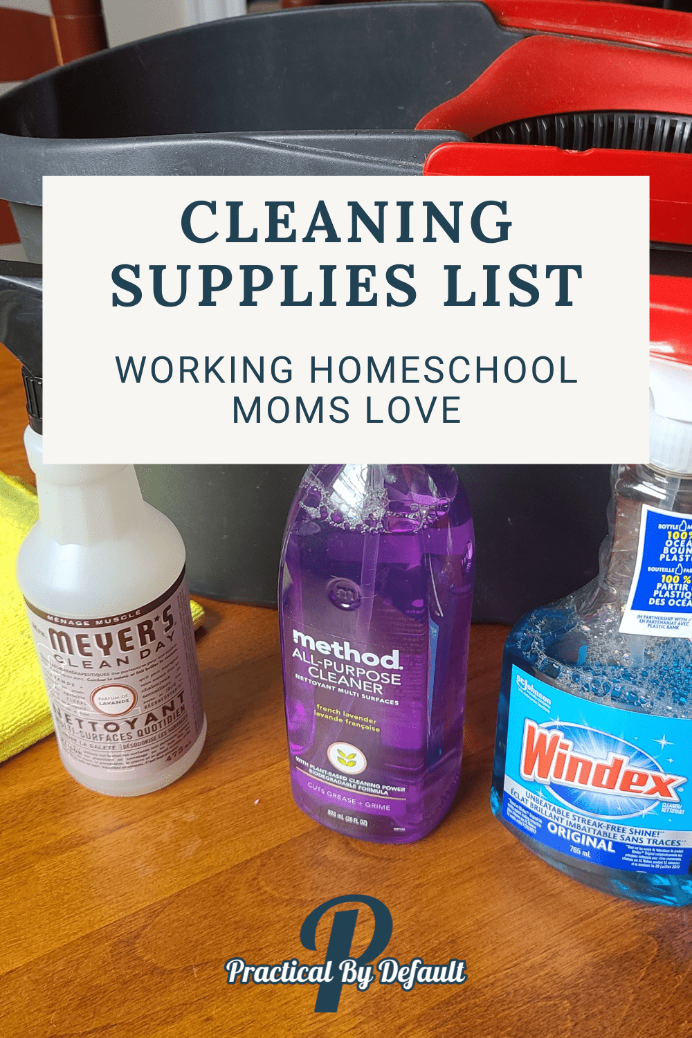 Cleaning Supplies List