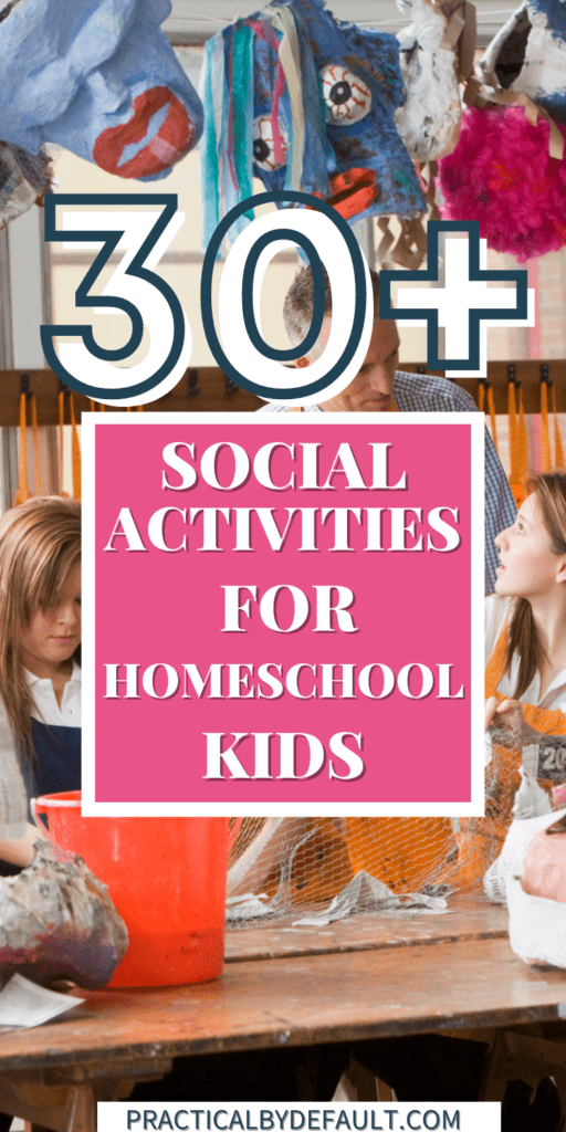 30 social activities for kids pin