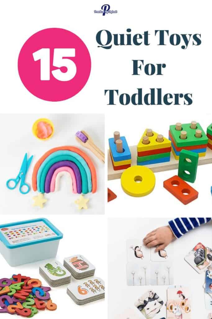 15 of the best quiet toys for toddlers pin