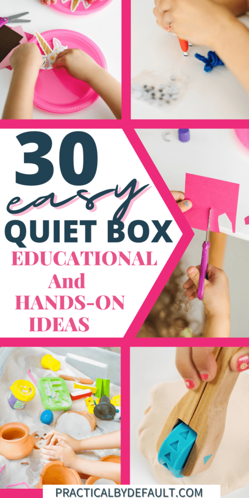 Pin 30 Easy Quiet Box Ideas
